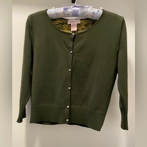 Nine & Co. Olive Green Women's Sweater